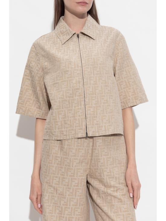 25SS 펜디 자켓 FLF790ASMFF1SAZ Beige - FENDI