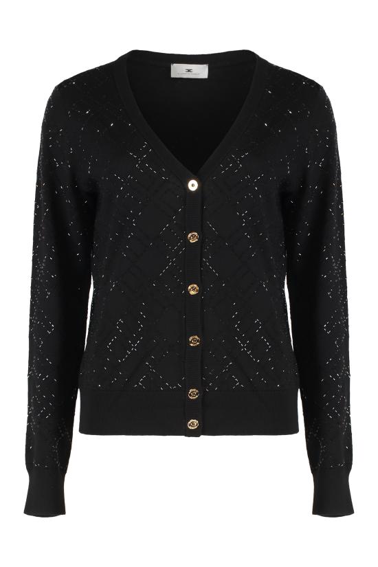 25FW 엘리자베타프랜치 가디건 MK26B56E2188 black