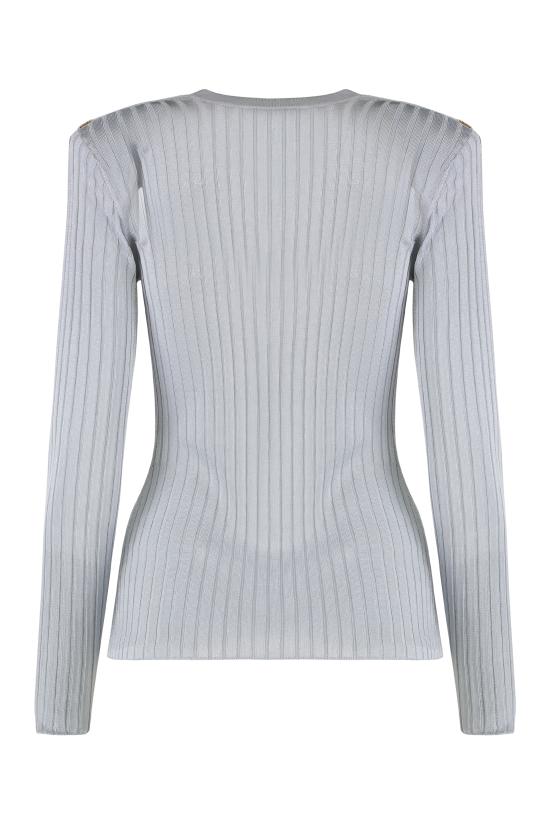 25FW 엘리자베타프랜치 반팔 티셔츠 MK21S56E2EA7 Light Blue - ELISABETTA FRANCHI