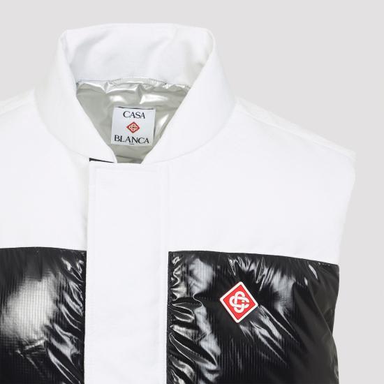 25FW 카사블랑카 자켓 MAW25OT19101 BLACK - CASABLANCA