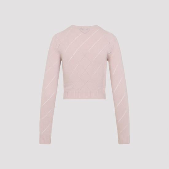 25FW 프라다 스웨터 P24S2SSOOO171R F0028 PINK PURPLE - PRADA