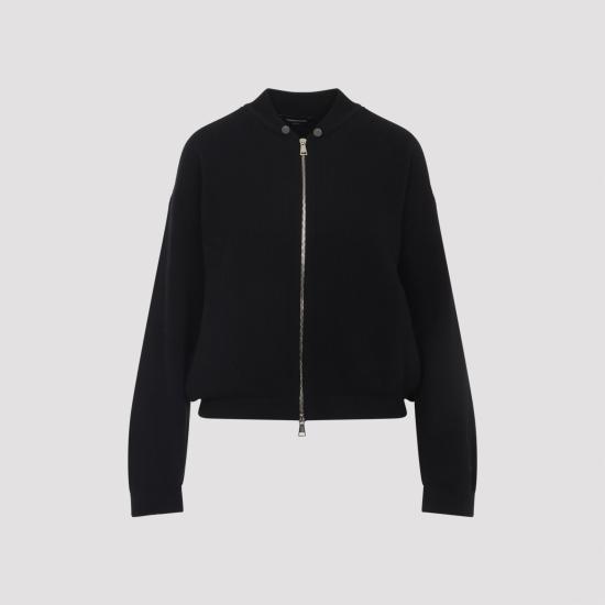 25FW 파비아나 필리피 봄버 자켓 MAD225F045 825 BLACK - FABIANA FILIPPI