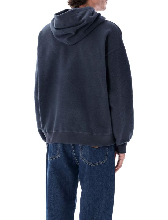 25FW 허프 후드 티셔츠 FL00244 NAVY - HUF