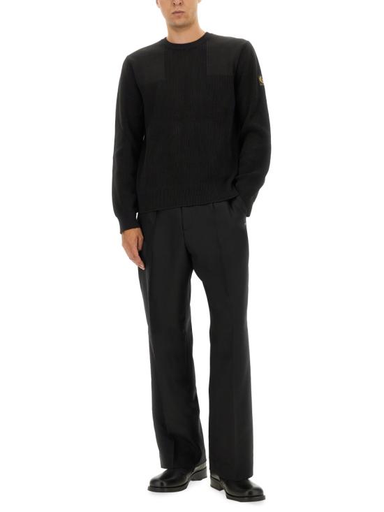 25FW 벨스타프 스웨터 105871 BLACK - BELSTAFF