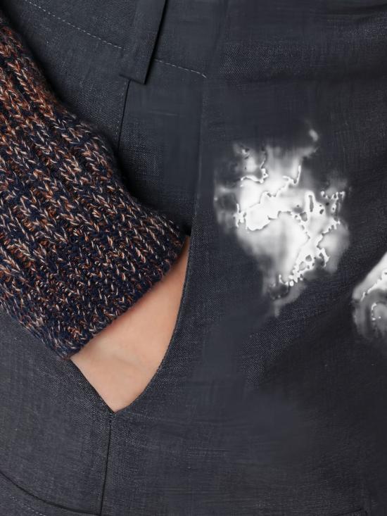 25FW 파로쉬 미디 스커트 D621165 LUWOOL020 Anthracite - PAROSH