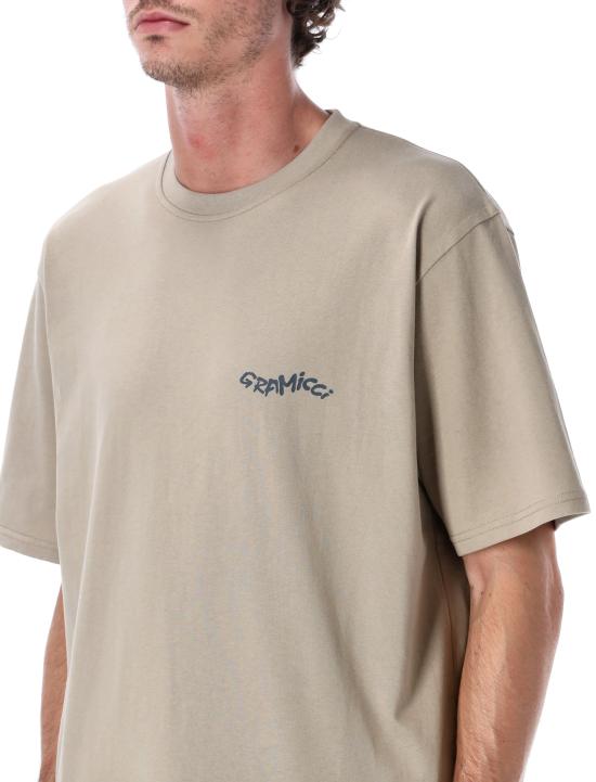 25FW 그라미치 반팔 티셔츠 G5FUT133 BEIGE - GRAMICCI
