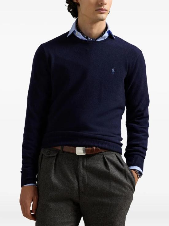 25FW 폴로 랄프로렌 스웨터 710974148001 HUNTER BLUE - POLO RALPH LAUREN