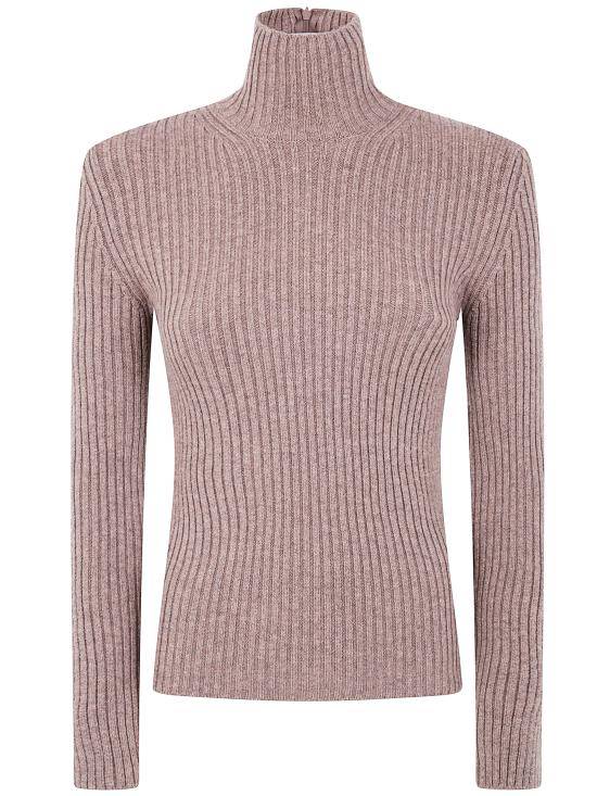 25FW 막스마라 터틀넥 2521366293600 002 BROWN - MAX MARA