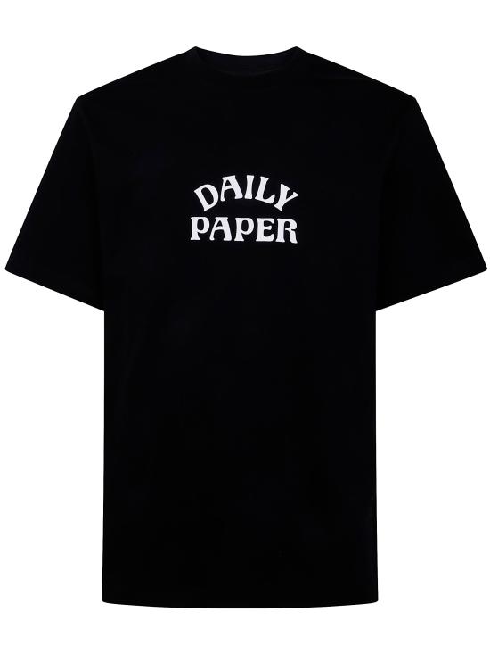 25FW 데일리 페이퍼 반팔 티셔츠 2521125 BLACK - DAILY PAPER