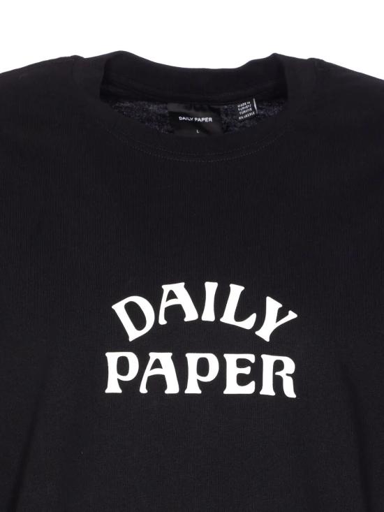25FW 데일리 페이퍼 반팔 티셔츠 2521125 BLACK - DAILY PAPER