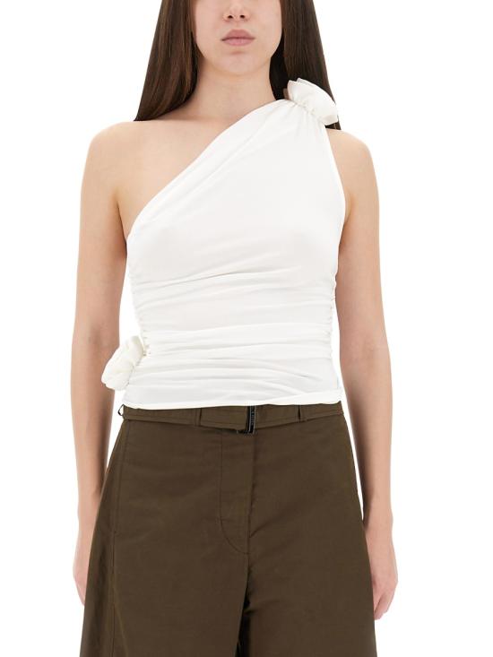 25FW 마그다뷰트림 탑 241423 CREAM WHITE