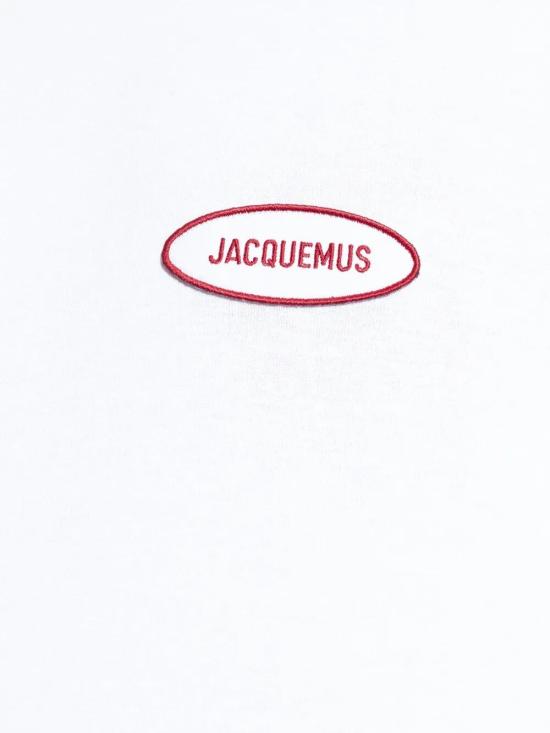 25FW 자크뮈스 반팔 티셔츠 25ETSM00306AJ00170 1IX WHITE - JACQUEMUS