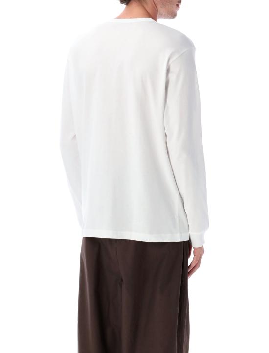 25FW 꼼데가르송 반팔 티셔츠 HPT102 0513 WHITE - COMME DES GARCONS