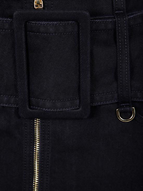 25FW 파투 미디 스커트 SK0940081 965G BLACK - PATOU