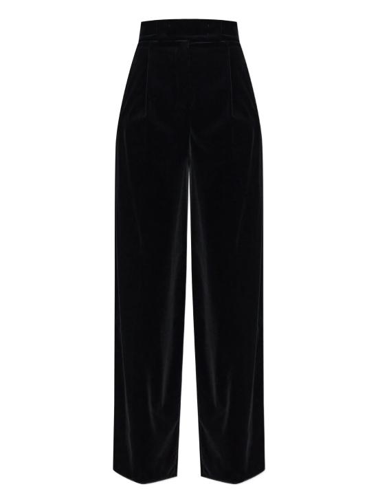 25FW 막스마라 스트레이트 팬츠 2521136403600 003 BLACK