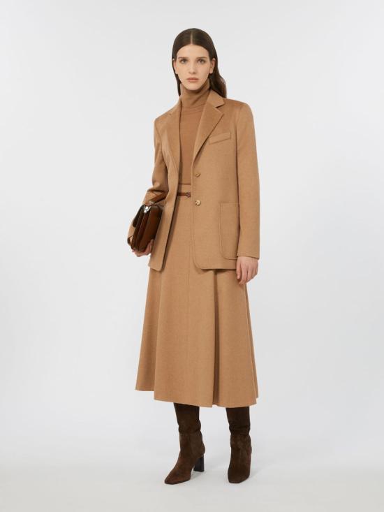 25FW 막스마라 스커트 2521106022600 001 BROWN - MAX MARA