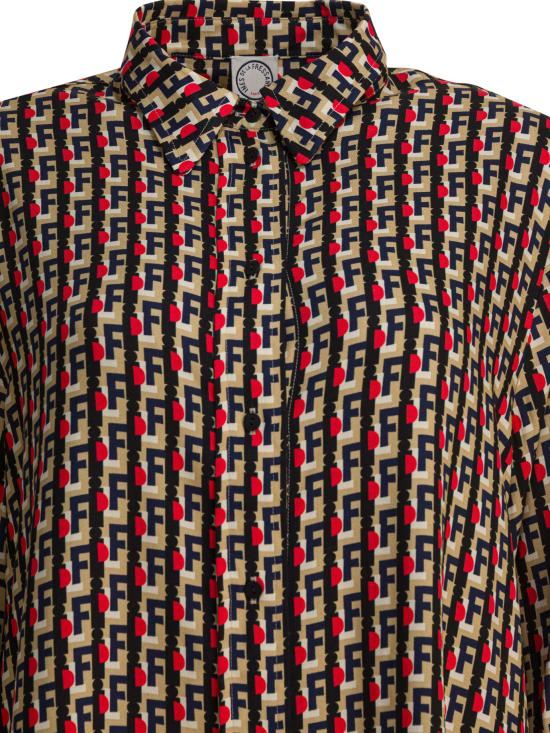 25FW 이네스 드 라 프레상쥬 셔츠 15T511VE007F048 BROWN - INES DE LA FRESSANGE