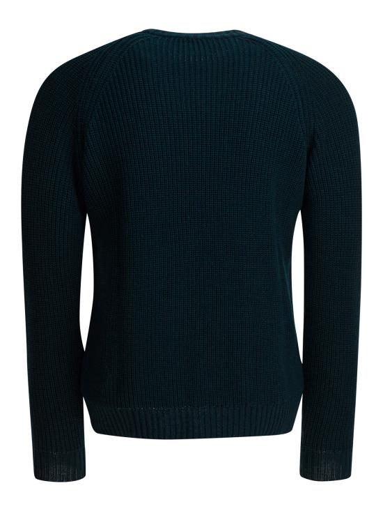 25FW 라키 스웨터 REBELGIROCOLLOWVBOTTIGLIASCURO GREEN - RAKKI