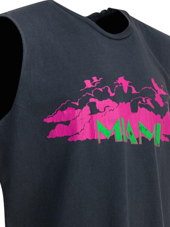 25FW 갤러리 디파트먼트 반팔 티셔츠 CST10248OCEANWASHBLACK GREY - GALLERY DEPT