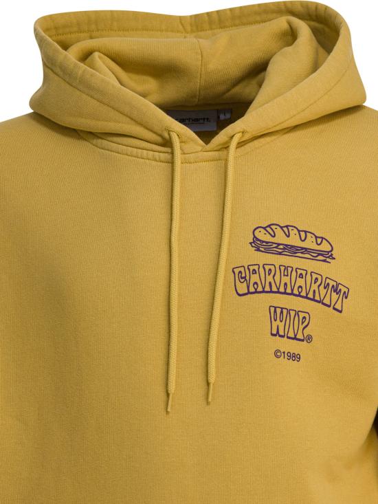 25FW 칼하트 WIP 후드 샌드위치 스웨트셔츠 I03527736CXX03 YELLOW - CARHARTT WIP