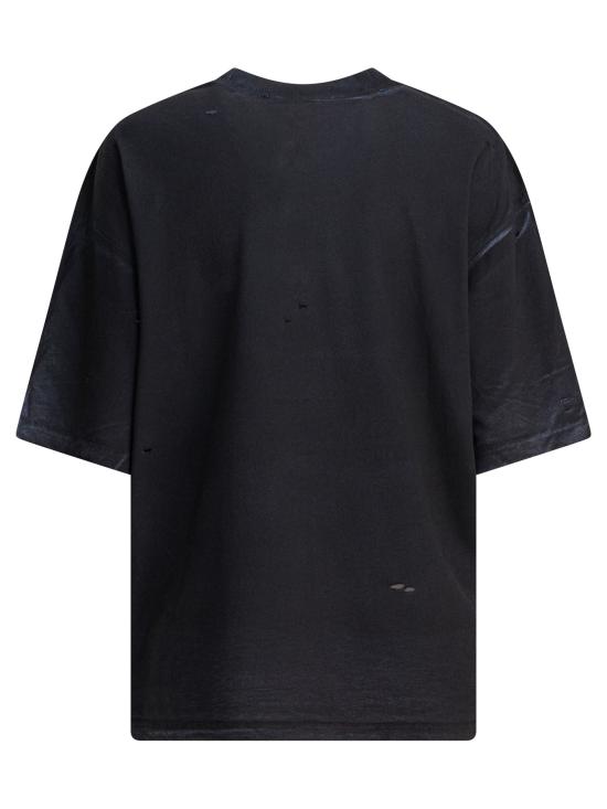  아크네 스튜디오 반팔 티셔츠 CL0362900 BLACK - ACNE STUDIOS