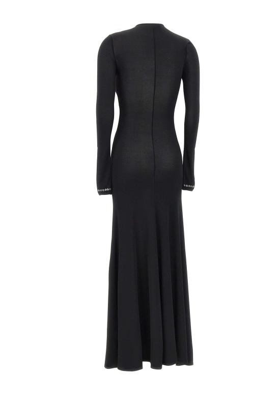 25FW 파코라반 미디 원피스 25AJRO135VI0191 P001 Black - PACO RABANNE