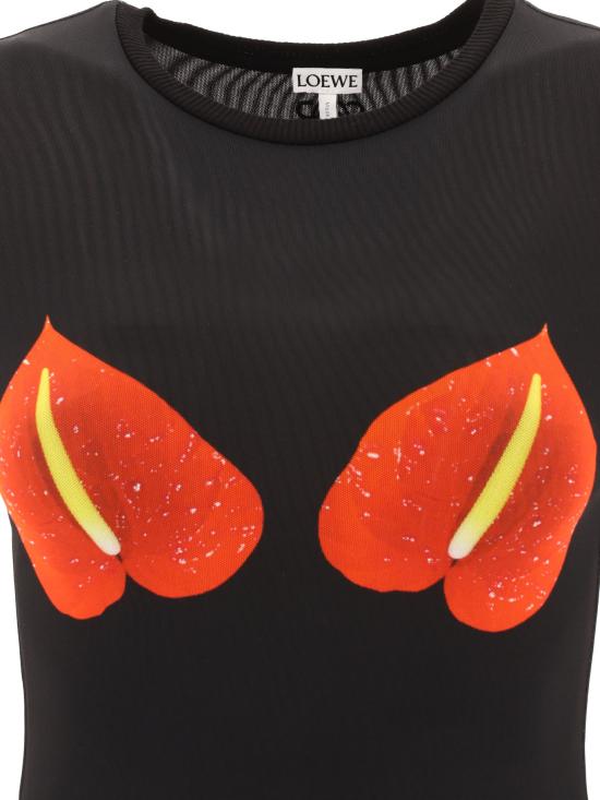 25FW 로에베 반팔 티셔츠 S540Y23X181107 BLACK - LOEWE