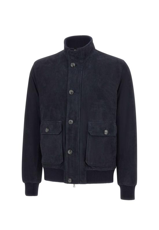 25FW 발바 가죽 자켓 51212LAVA 0090 Blue