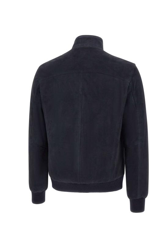 25FW 발바 가죽 자켓 51212LAVA 0090 Blue - BARBA