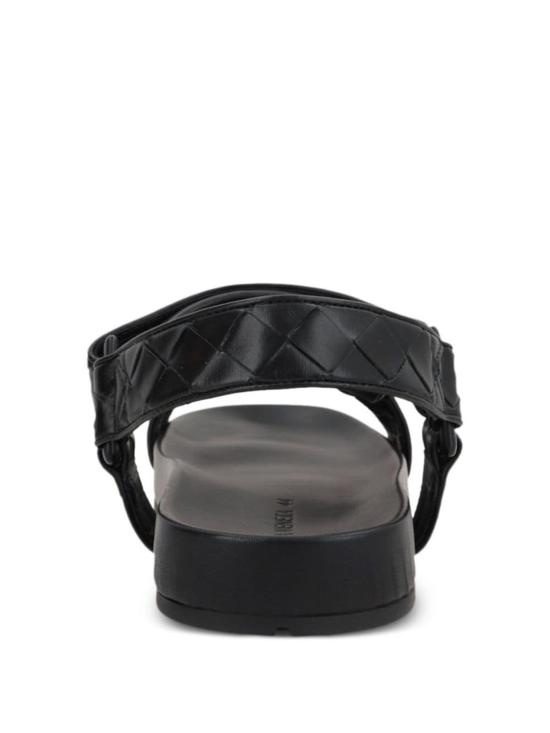 25FW 보테가베네타 트립 가죽 샌들 775305V3HB01000 BLACK - BOTTEGA VENETA