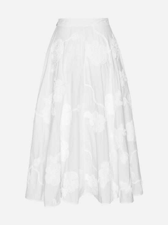 25FW 로테이트 바이 크리스텐슨 롱 스커트 114557400 WHITE - ROTATE BY BIRGERCHRISTENSEN