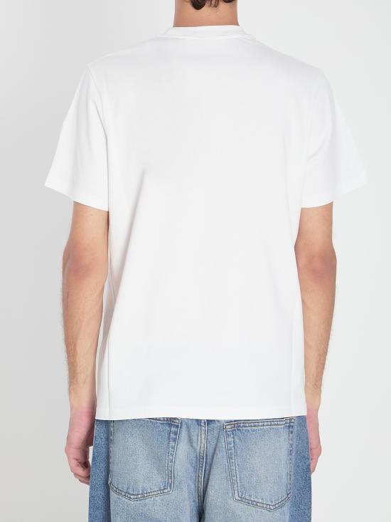 25FW 몽클레어 반팔 티셔츠 K20918C0001389AJS00A WHITE - MONCLER