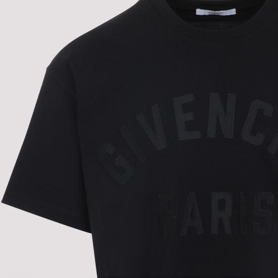 25FW 지방시 반팔 티셔츠 BM71NK3YRS001 BLACK - GIVENCHY