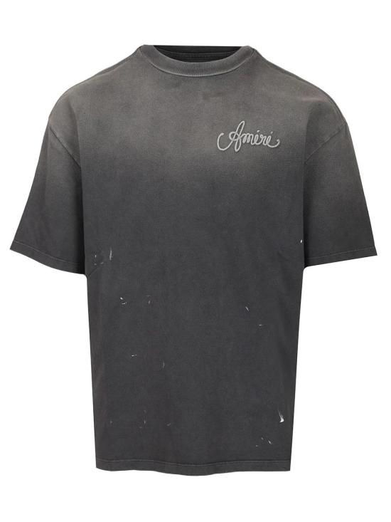 25FW 아미리 반팔 티셔츠 AMJYTE1213BLACK GREY