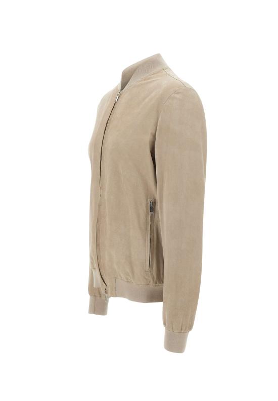  CONCEPT LEATHER 가죽 자켓 LECCE CAMOSCIOBEIGE Beige - OTHER BRANDS