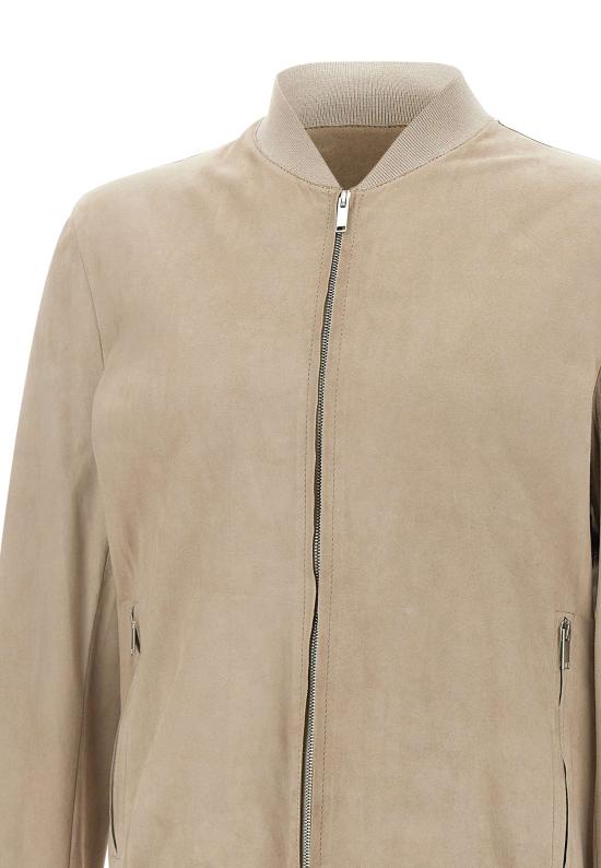  CONCEPT LEATHER 가죽 자켓 LECCE CAMOSCIOBEIGE Beige - OTHER BRANDS