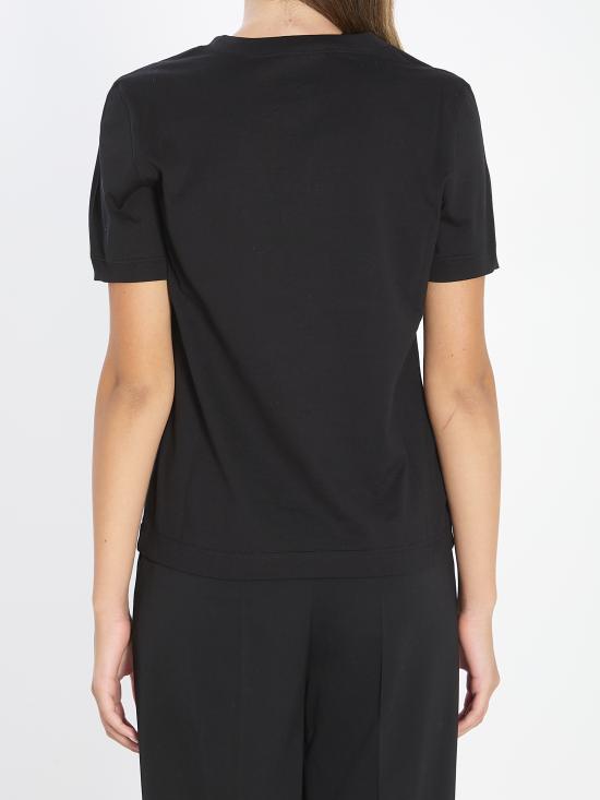 25FW 돌체앤가바나 반팔 티셔츠 F8N08ZGDDBFN0000 BLACK - DOLCE & GABBANA