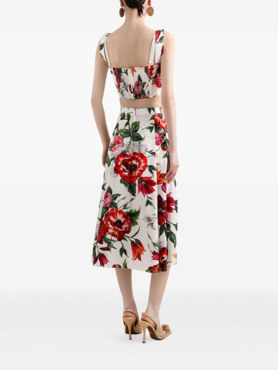 25FW 돌체앤가바나 블라우스 F7BB5THS5TQHA5PB RED - DOLCE & GABBANA