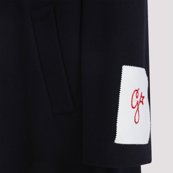 25FW 골든구스 COCOON 코쿤 싱글 브레스트 울 코트 GWP00566P00050250486 BLUE - GOLDEN GOOSE