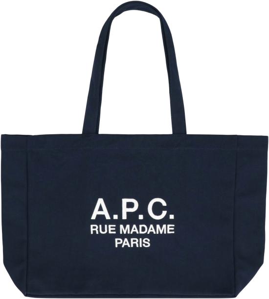 25FW 아페쎄 토트백 PSAJSM61938IAK BLUE - A.P.C.