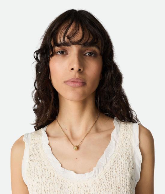 25FW 보테가베네타 브로치 838173VBOB69000 WHITE - BOTTEGA VENETA