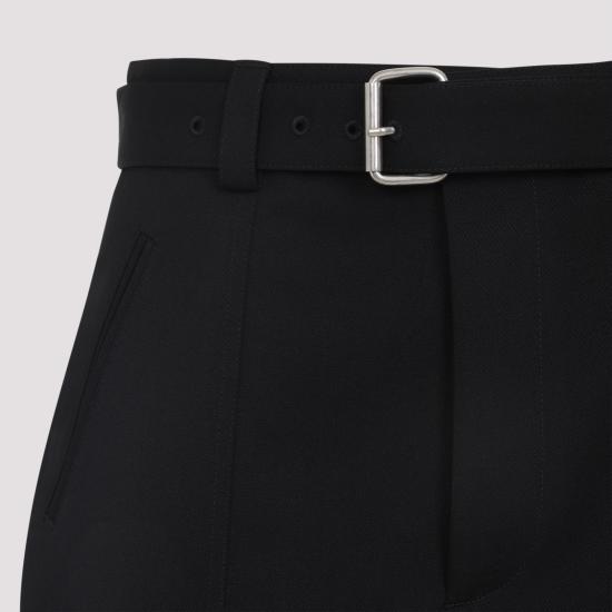 25FW 보테가베네타 스트레이트 팬츠 835377V4C201000 BLACK - BOTTEGA VENETA