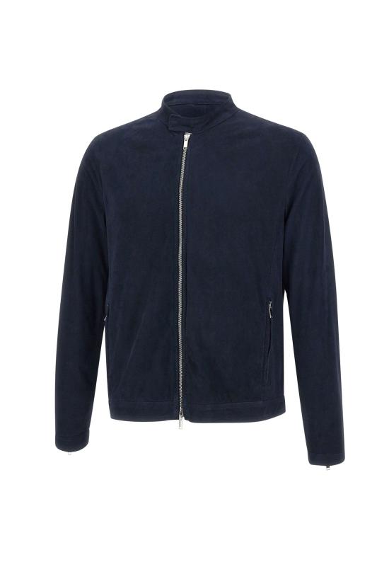  CONCEPT LEATHER 가죽 자켓 SIENANAPPATO BLU Blue