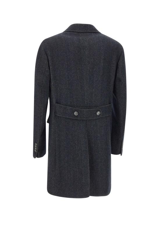 25FW 발바 코트 51045 0089 Blue - BARBA