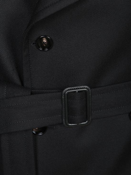 26FW 딸리아토레 트렌치 코트 BORNS 150037 N1244 Black - TAGLIATORE