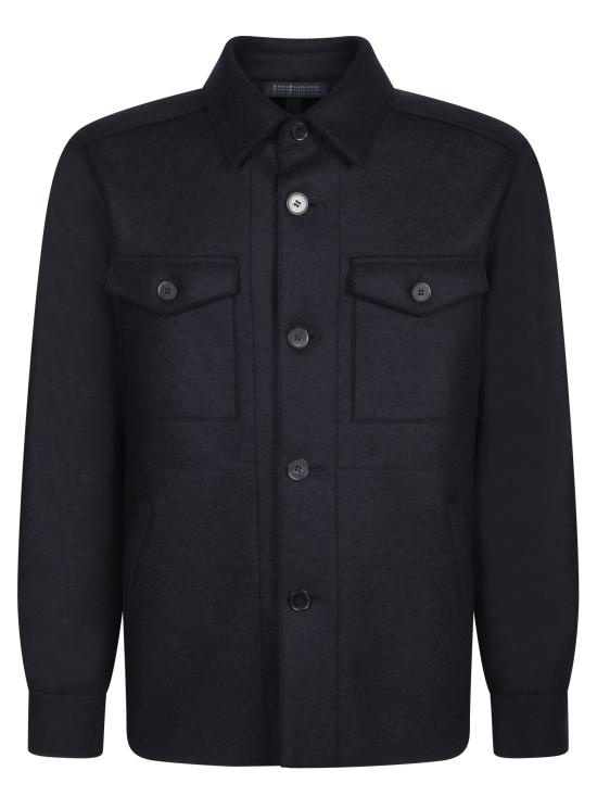 26FW 해리스와프런던 긴팔 셔츠 CH9320 MLK 358 Blue