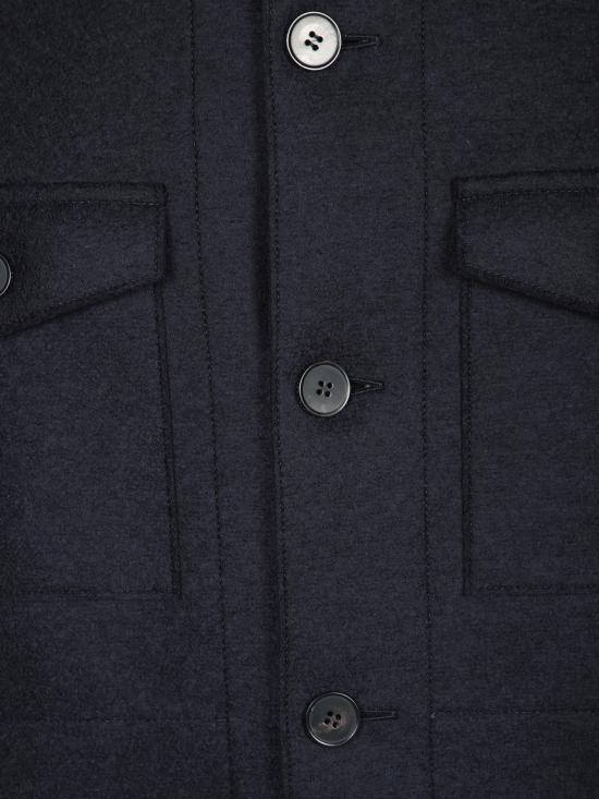 26FW 해리스와프런던 긴팔 셔츠 CH9320 MLK 358 Blue - HARRIS WHARF LONDON