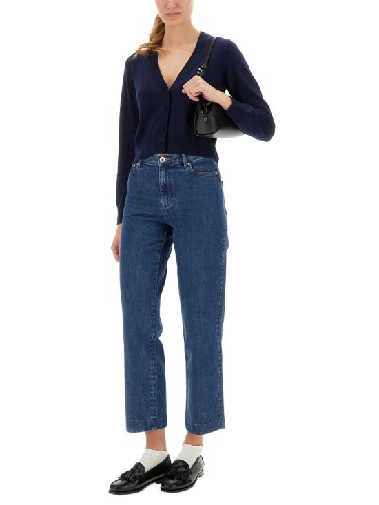 25FW 아페쎄 가디건 COGDK F22322 IAK BLUE - A.P.C.