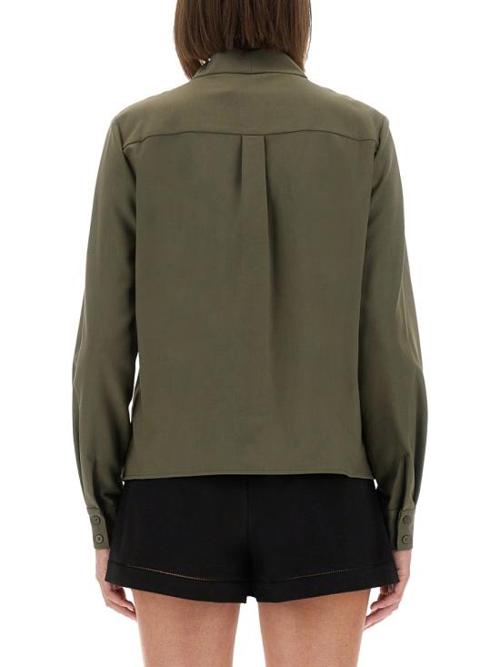 25FW 셀프 포트레이트 블라우스/셔츠 PF25 016T G GREEN - SELF PORTRAIT