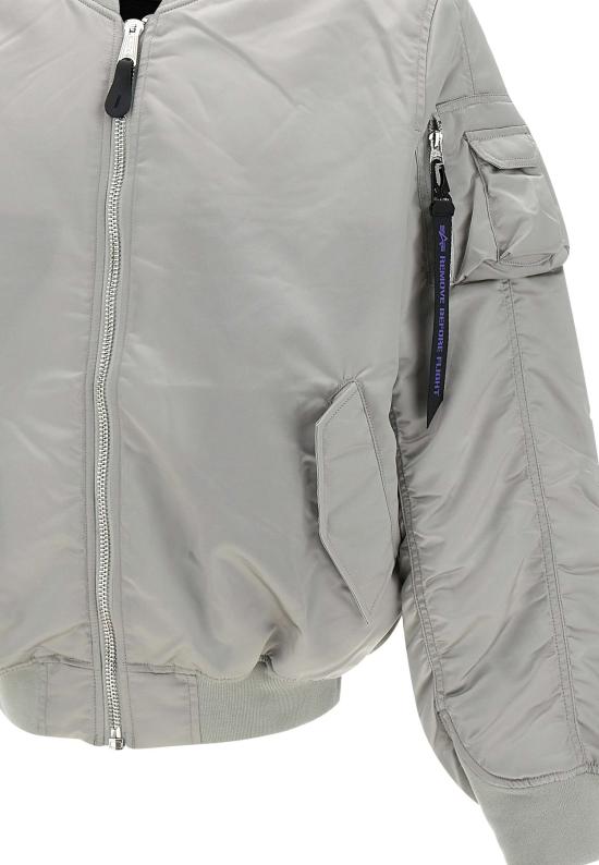 25FW ALPHA INDUSTRIES ULTRAVIOLET 봄버 자켓 146115UVF 666 Grey - OTHER BRANDS